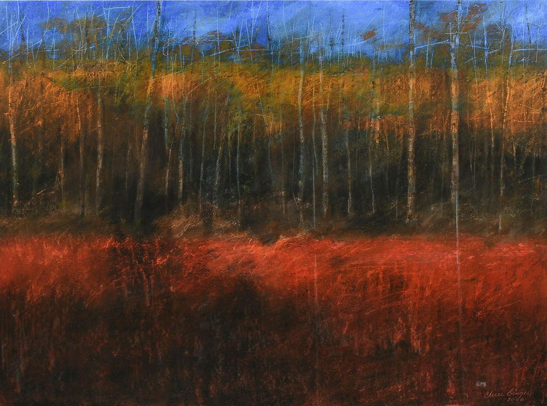 SHERRY BINGER WATERCOLOR FOREST LANDSCAPE PAINTING (1 of 4)