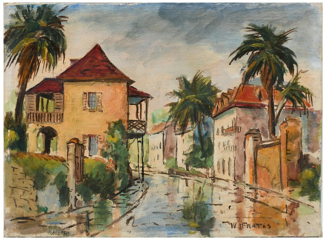 WILLIAM FRATES ST AUGUSTINE FLORIDA PAINTING (1 of 3)