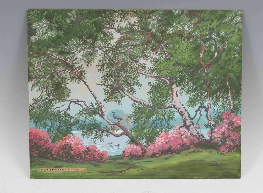 JOY POSTLE GOUACHE PAINTING (1 of 4)