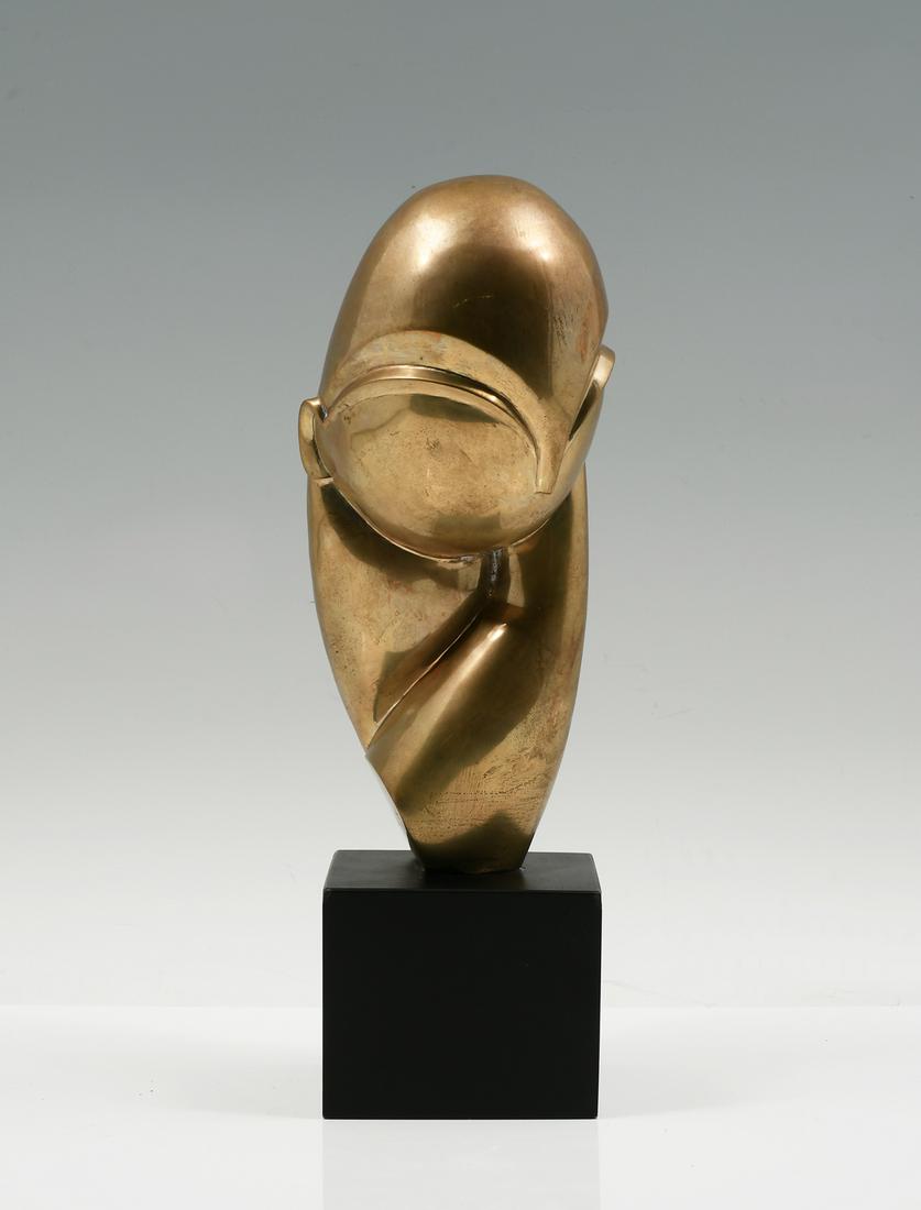 BRONZE AFTER BRANCUSI MADEMOISELLE POGANI III (1 of 5)