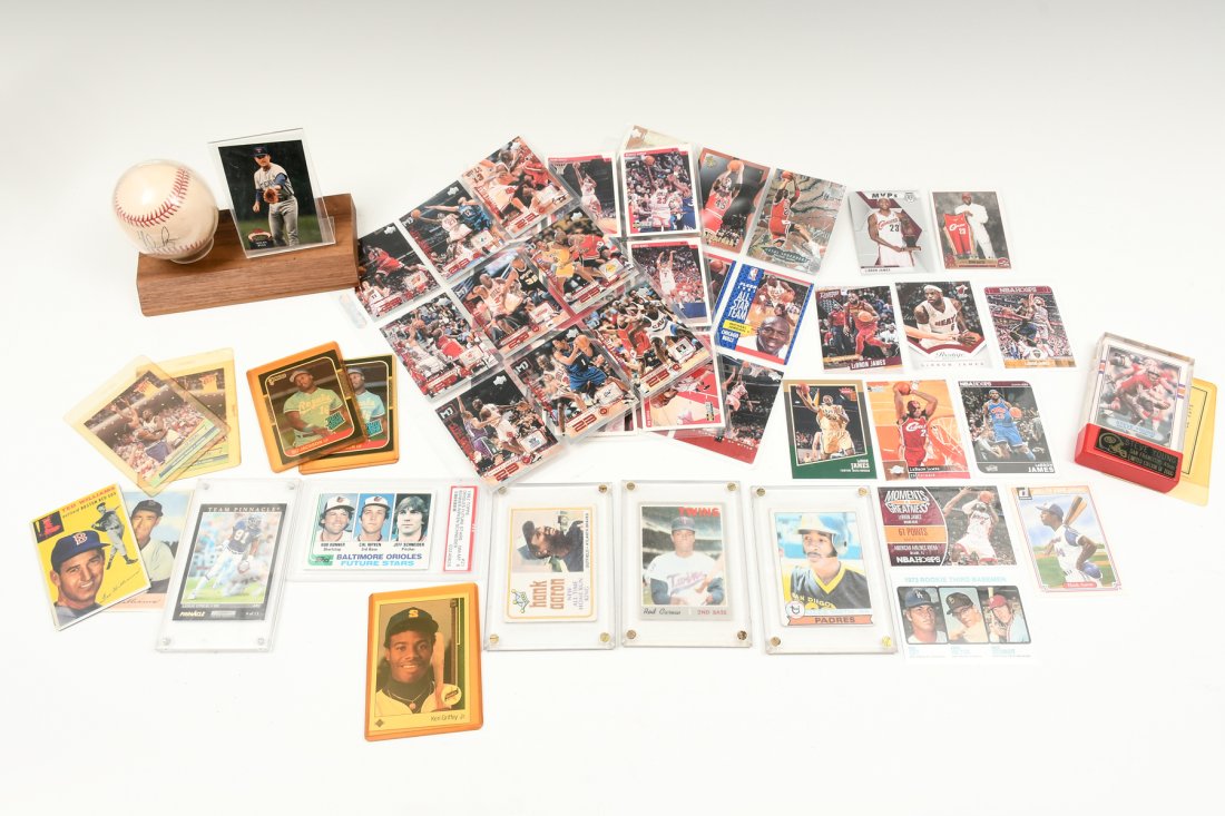 MULTI PC. SPORT CARD AND MEMORABILIA LOT (1 of 7)