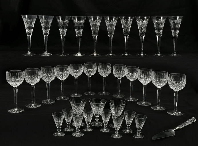 34 Pc. Waterford Crystal Collection