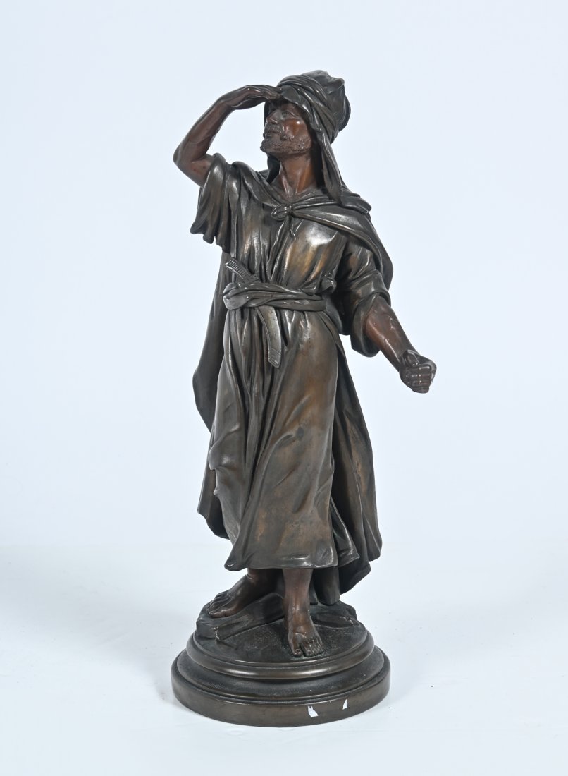BRONZE STANDING ARAB (1 of 4)