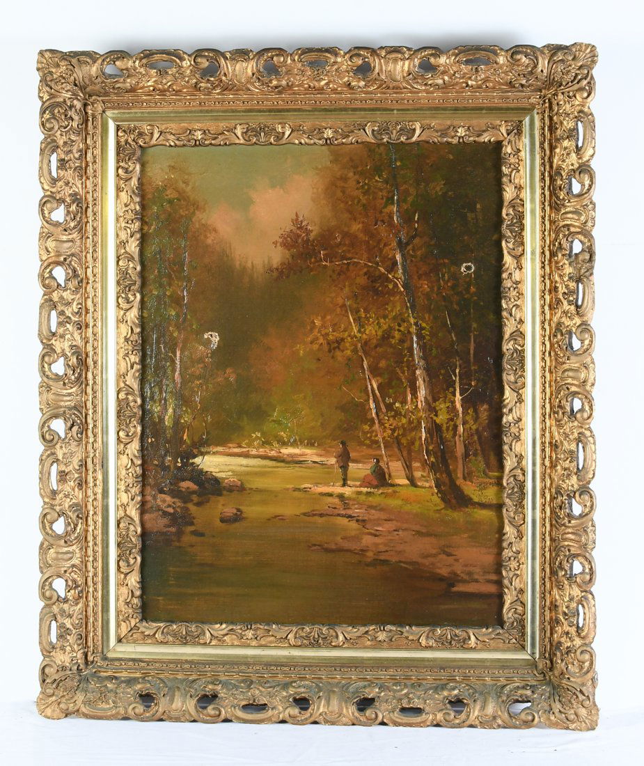 FREDERICK SCHAFER PAINTING PAPERMILL CREEK (1 of 5)