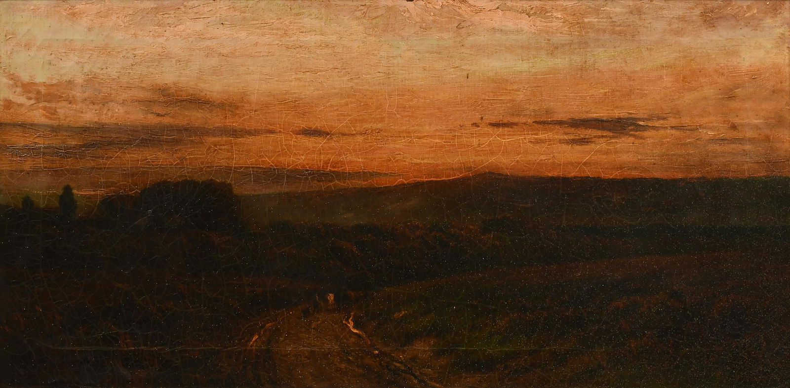 TONALIST STYLE PAINTING THE ROAD HOME (1 of 5)