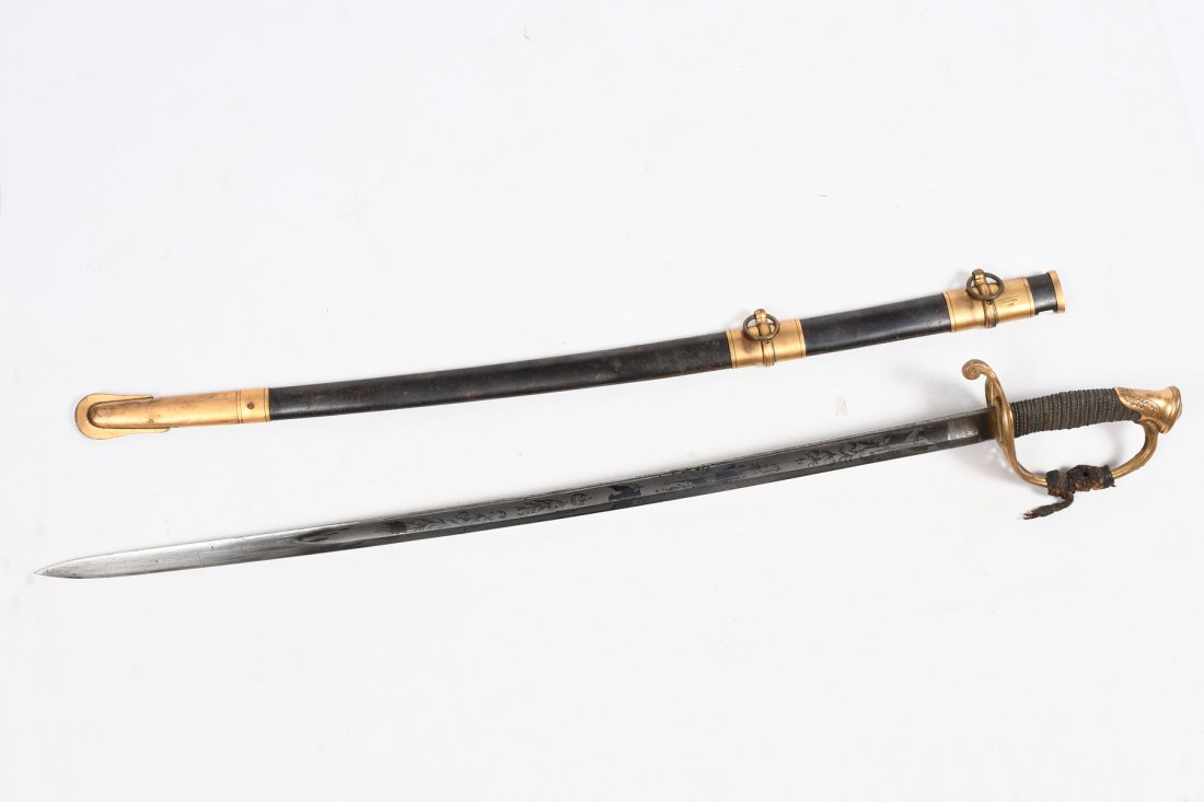 MODEL 1850 FOOT OFFICERS SWORD (1 of 4)