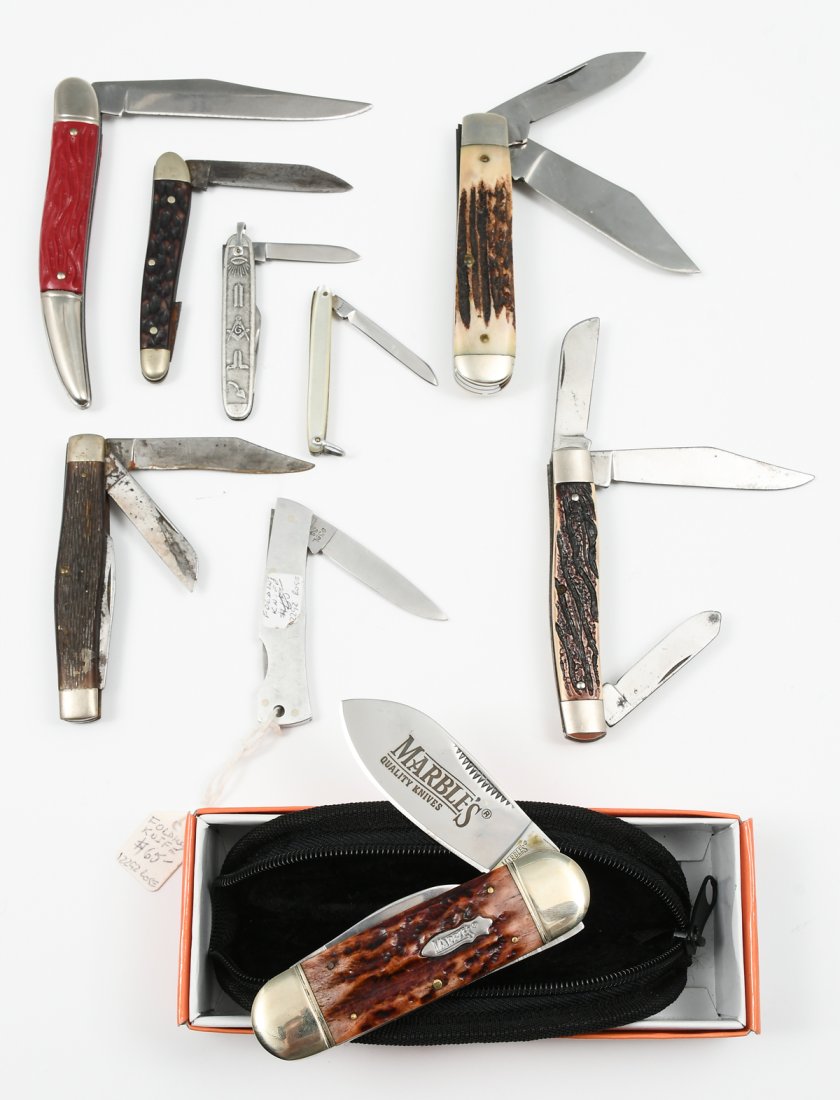 9PC. COLLECTABLE KNIFE LOT (1 of 3)