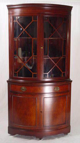 40 Drexel Mahogany Corner China Cabinet Sep 12 2010 Golden Gavel Auctions Llc In Ct - Drexel Mahogany Corner Cabinet 40 Drexel Mahogany Corner China Cabinet Sep 12 2010 Golden Gavel Auctions Llc In Ct - Drexel Mahogany Corner Cabinet