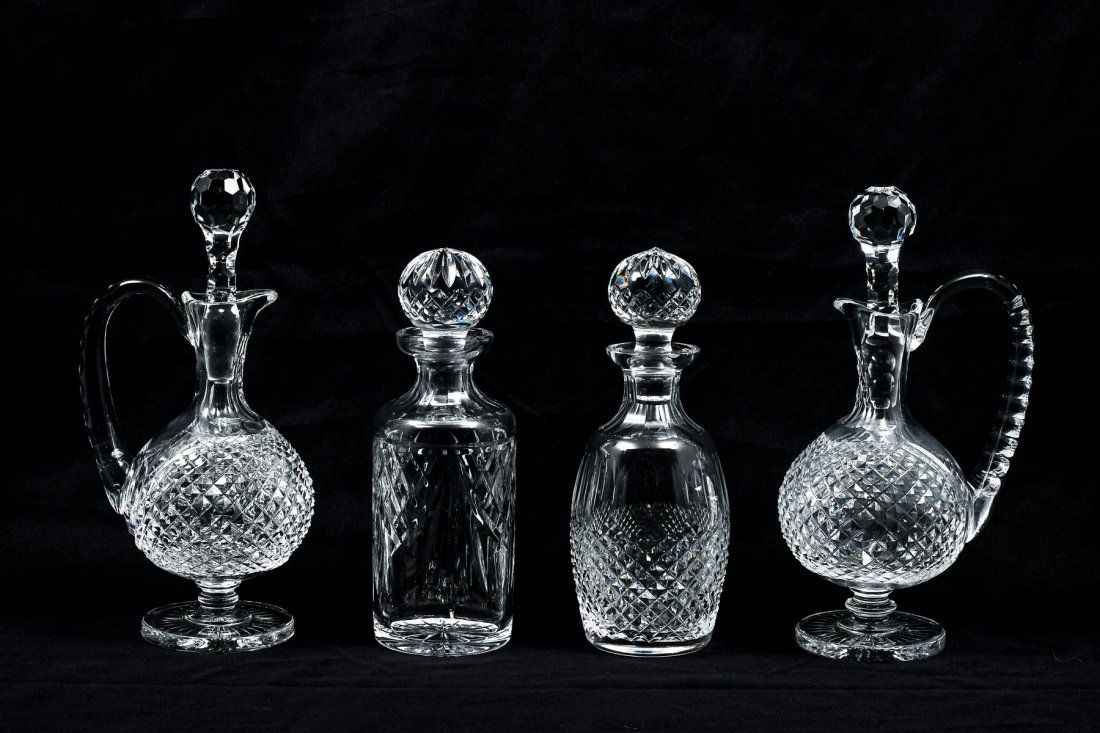 3 BACCARAT CRYSTAL DECANTERS (1 of 6)