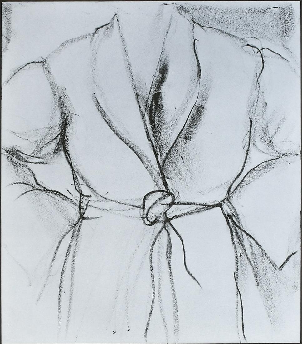 LARGE JIM DINE BATHROBE LITHOGRAPH (1 of 4)