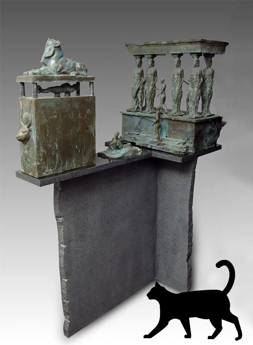 LARGE MAX DEMOSS SCULPTURE SAME SUN RISING (1 of 13)