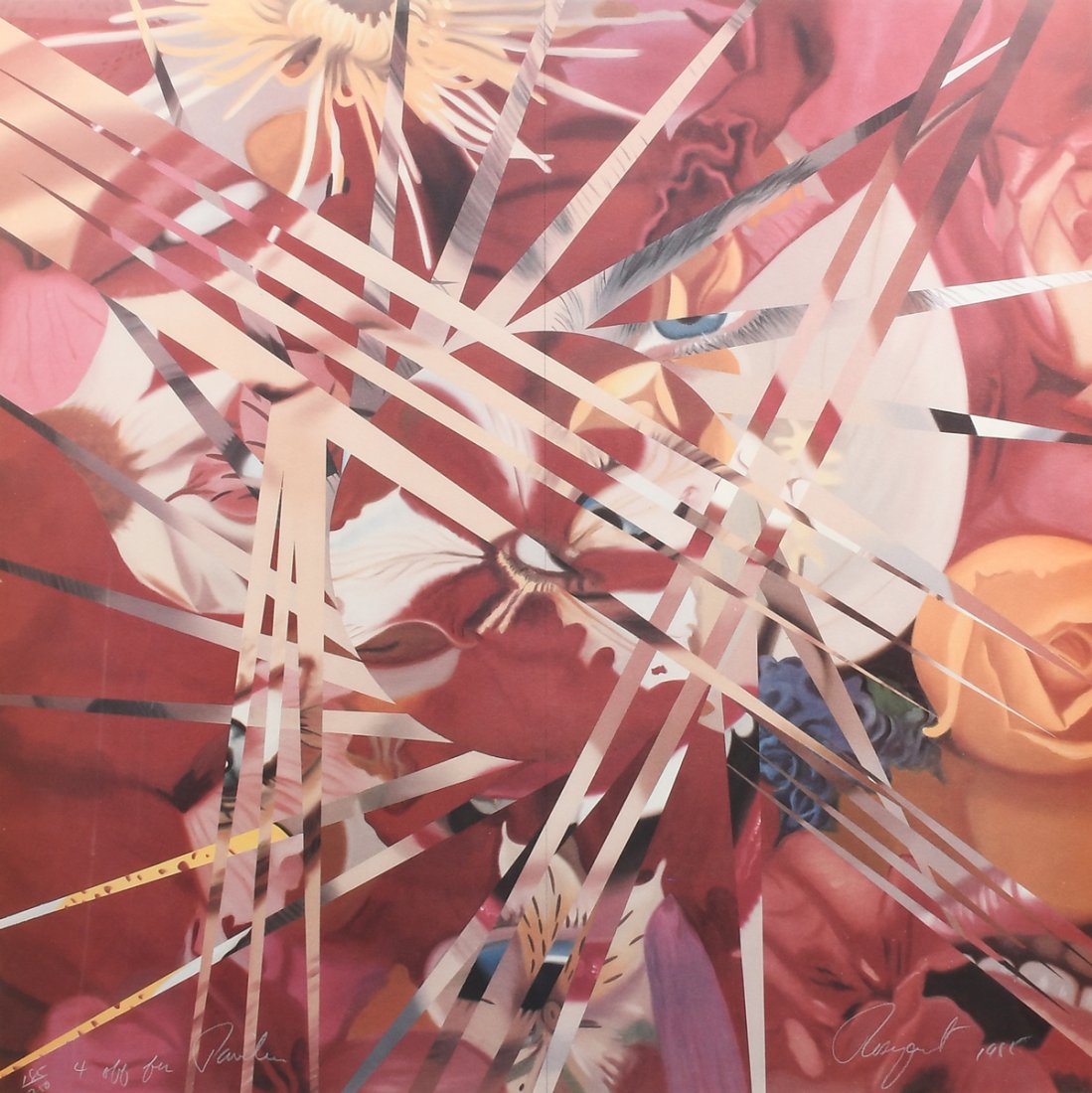 JAMES ROSENQUIST "MUTE TRANSITIONS" (1 of 5)