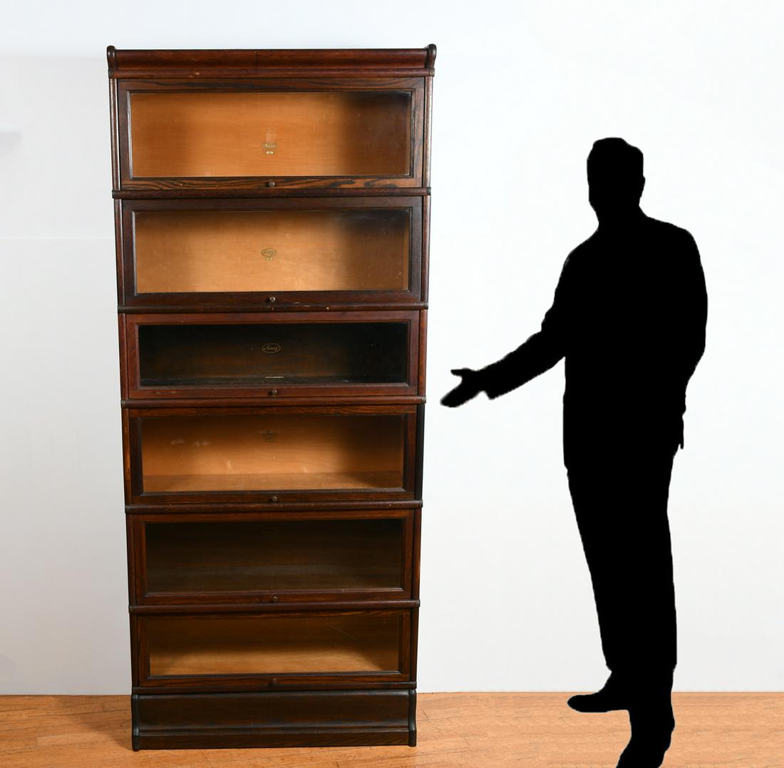 6 STACK BARRISTER BOOKCASE (1 of 4)