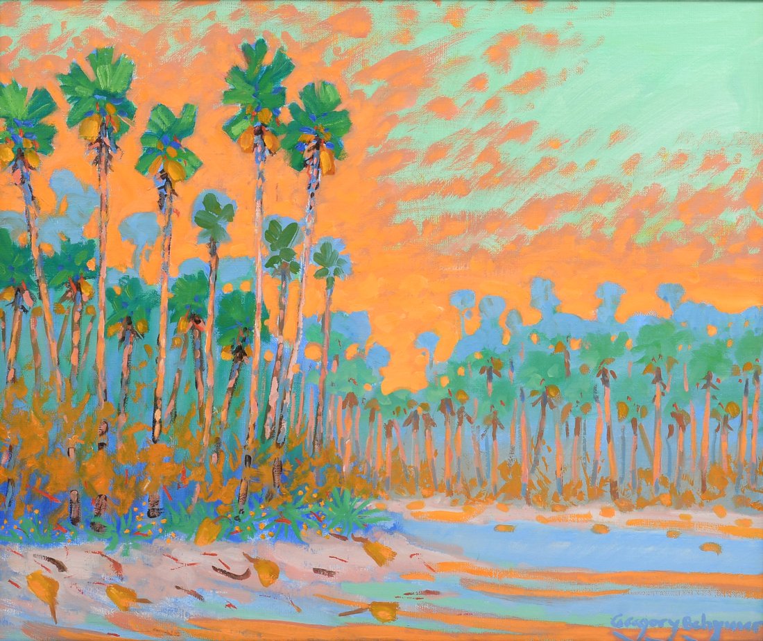 GREG BEHYMER ST. JOHN'S RIVER FLORIDA PAINTING (1 of 4)