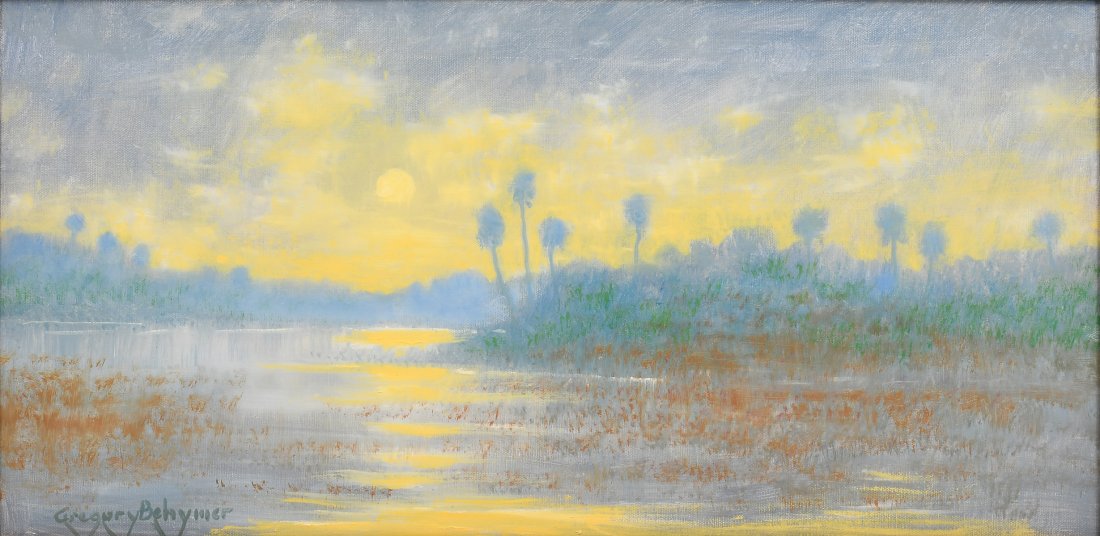 GREG BEHYMER FLORIDA RIVER PAINTING (1 of 4)