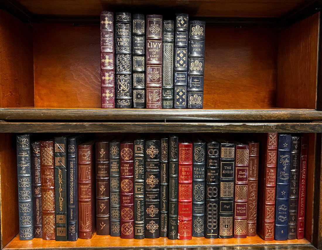 30 BRAND NEW LEATHERBOUND EASTON PRESS BOOKS (1 of 4)