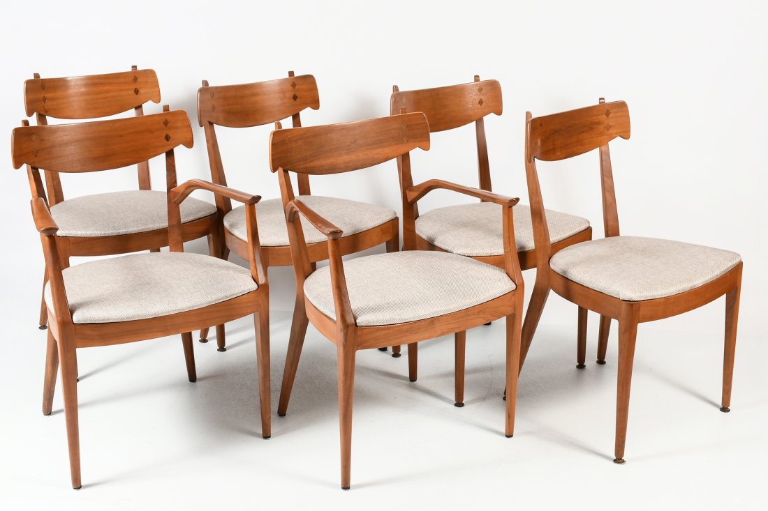6 PC. KIPP STEWART FOR DREXEL DINING CHAIRS (1 of 7)