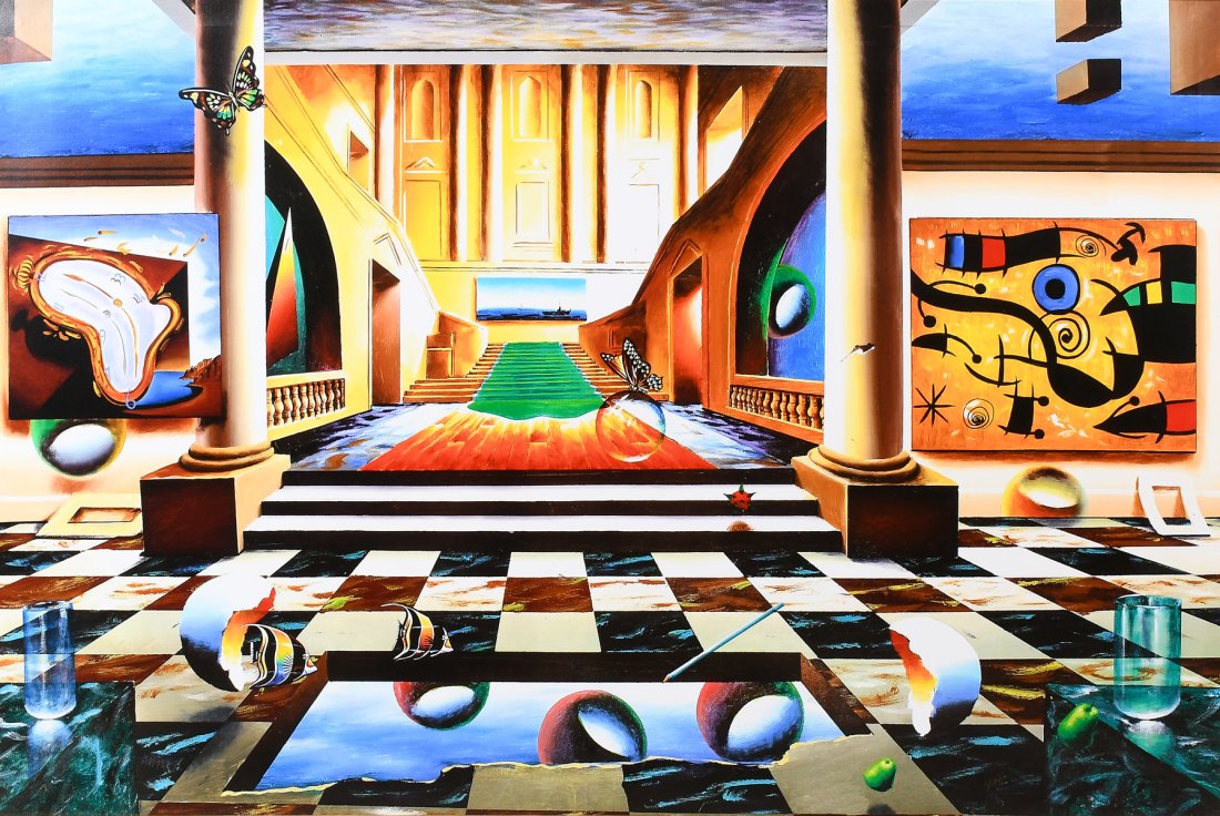 LARGE FERJO GICLEE ON CANVAS "TIMELESS VOYAGE" (1 of 6)