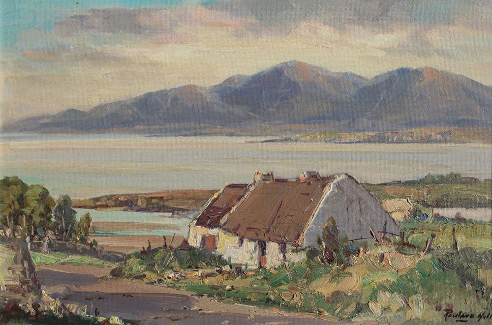34 ROWLAND HILL IRISH LANDSCAPE PAINTING