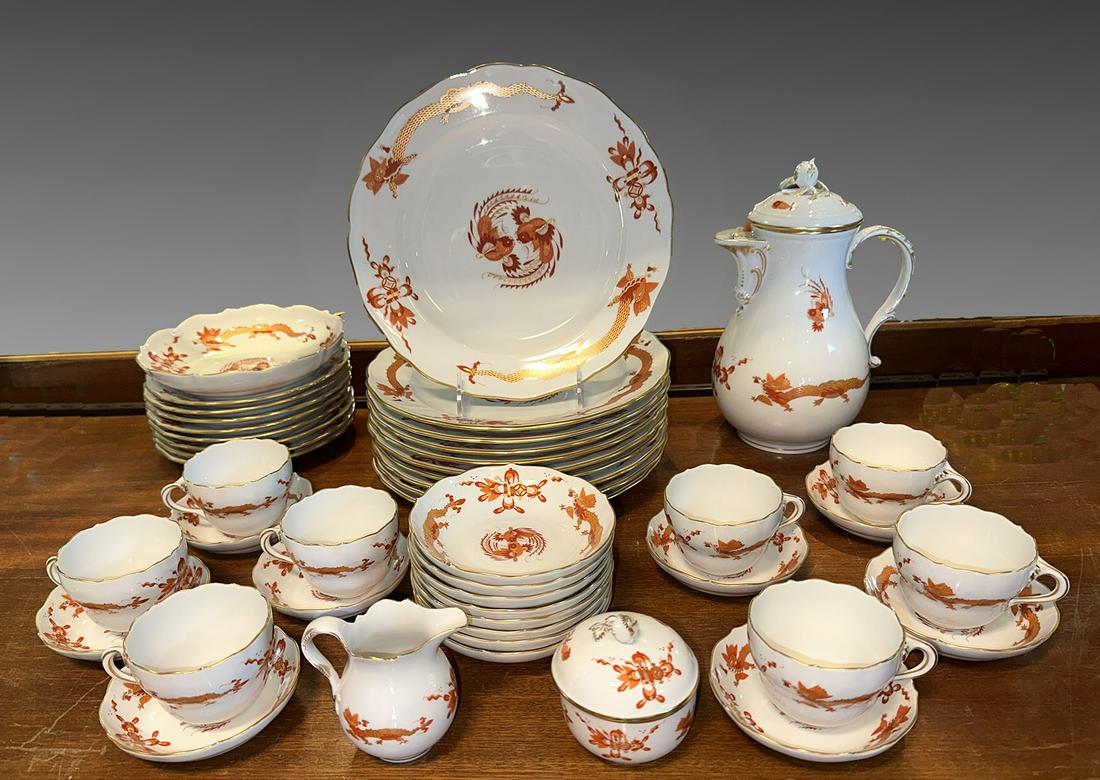 MEISSEN PORCELAIN ''COURT DRAGON'' DINNERWARE Apr 15, 2023 Burchard