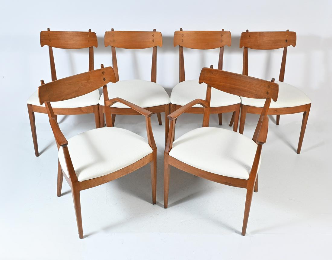 6 PC. KIPP STEWART FOR DREXEL DINING CHAIRS (1 of 5)