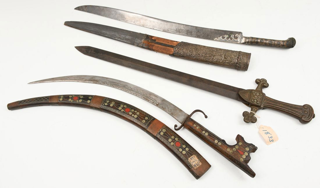 3 PC. 19TH-CENTURY KNIVES / DAGGERS (1 of 8)
