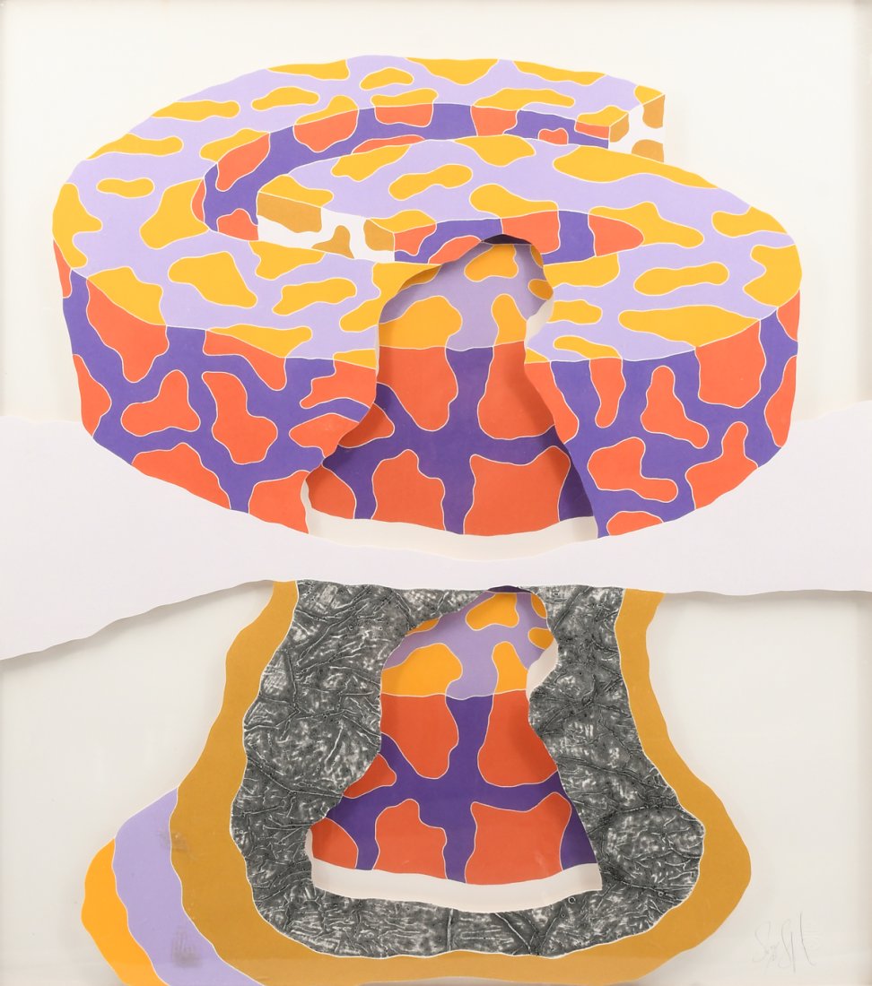DONALD SAFF THREE-DIMENSIONAL SERIGRAPH (1 of 5)