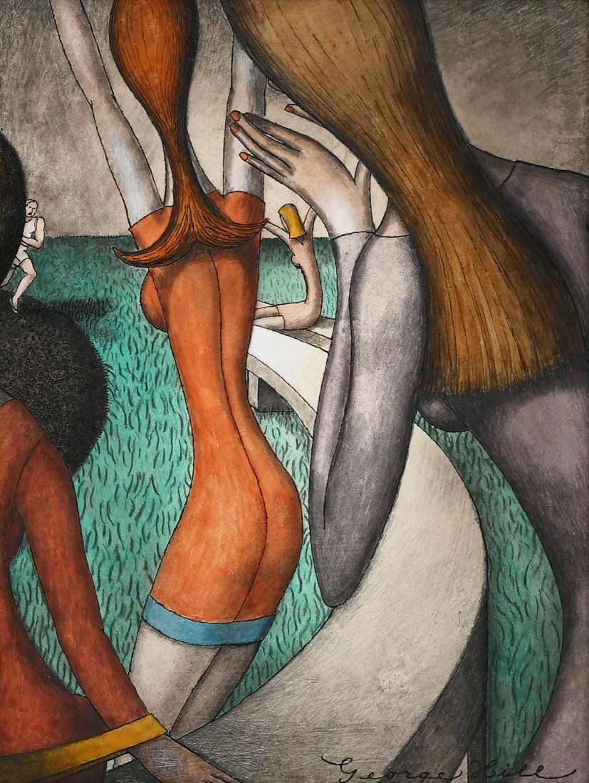 ORIGINAL GEORGE SNOW HILL PAINTING (1 of 4)