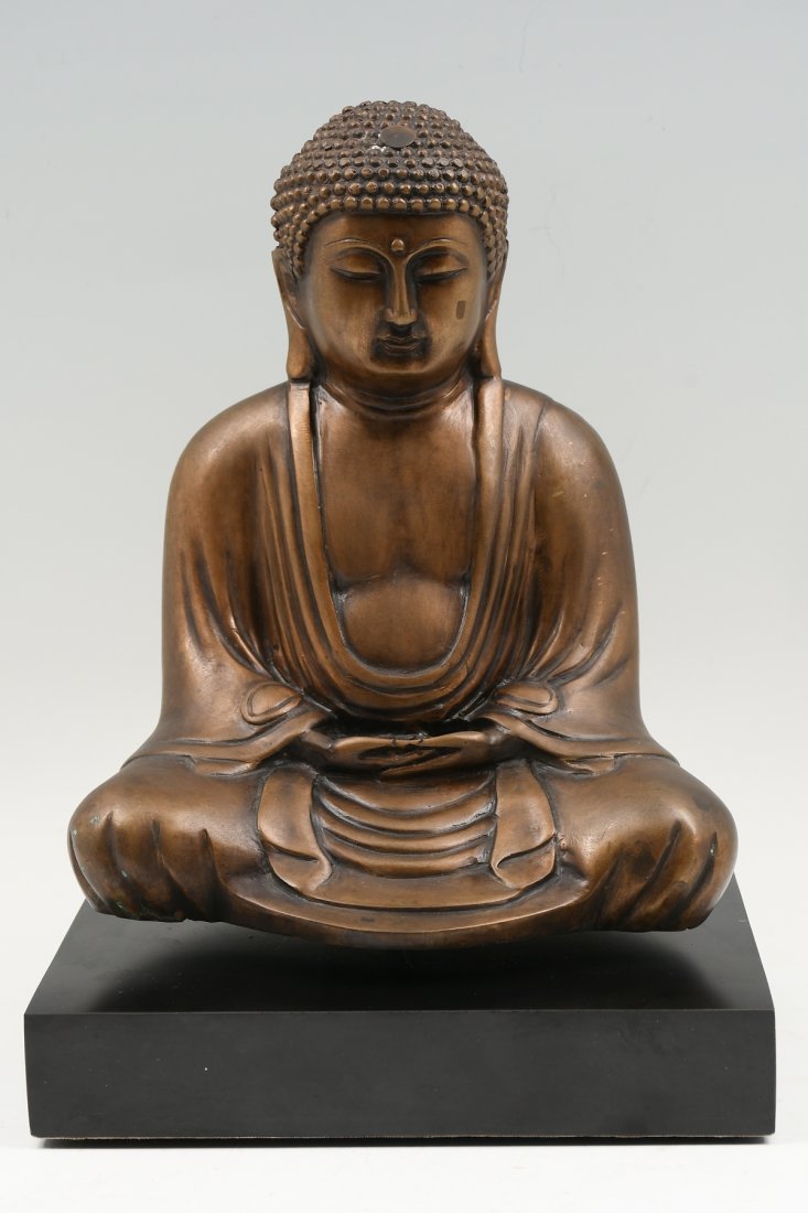 CHINESE TIBETAN BUDDHA ON STAND (1 of 4)