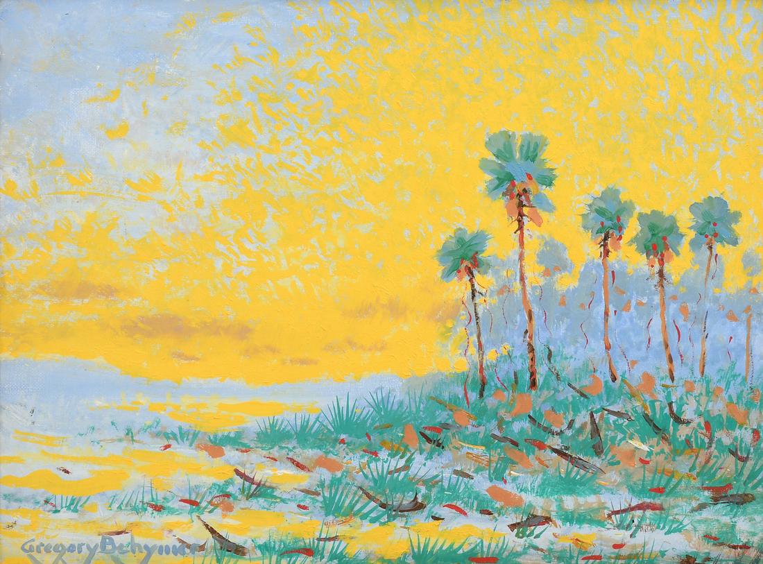 GREG BEHYMER ST. JOHN'S RIVER FLORIDA PAINTING (1 of 4)
