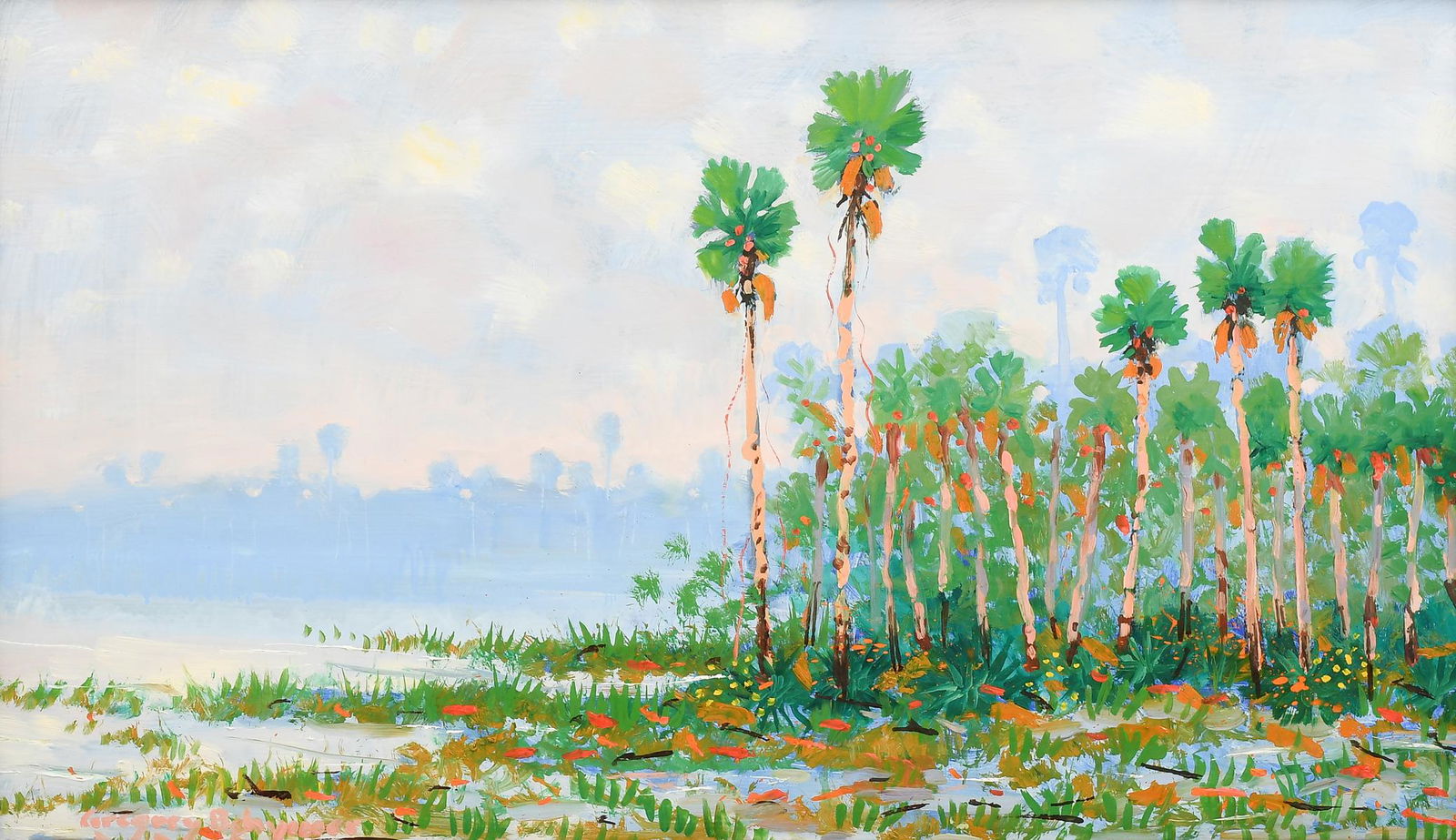 GREG BEHYMER FLORIDA RIVER PAINTING (1 of 4)