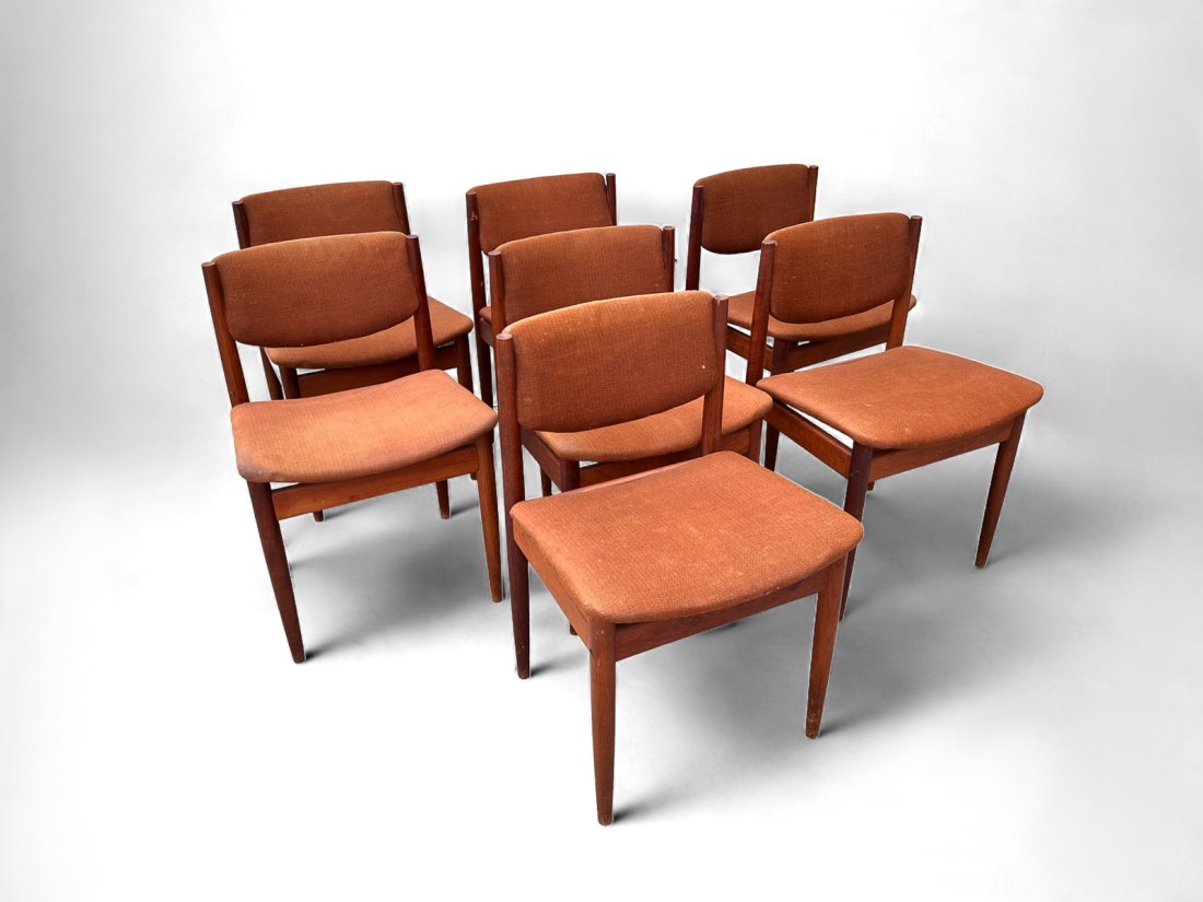 7 PC. MID-CENTURY MODERN DINING CHAIRS (1 of 5)
