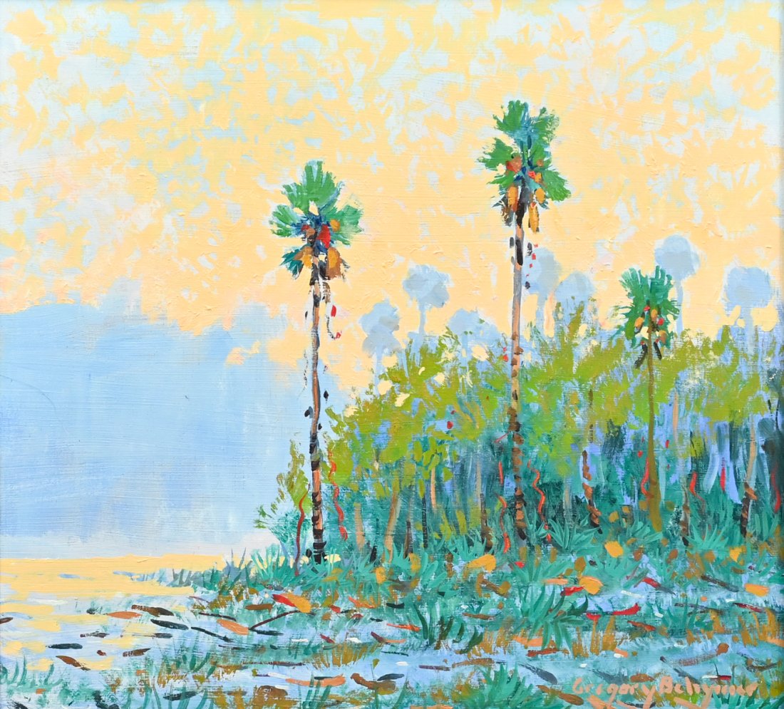 GREG BEHYMER CANAVERAL GROVE FLORIDA PAINTING (1 of 4)