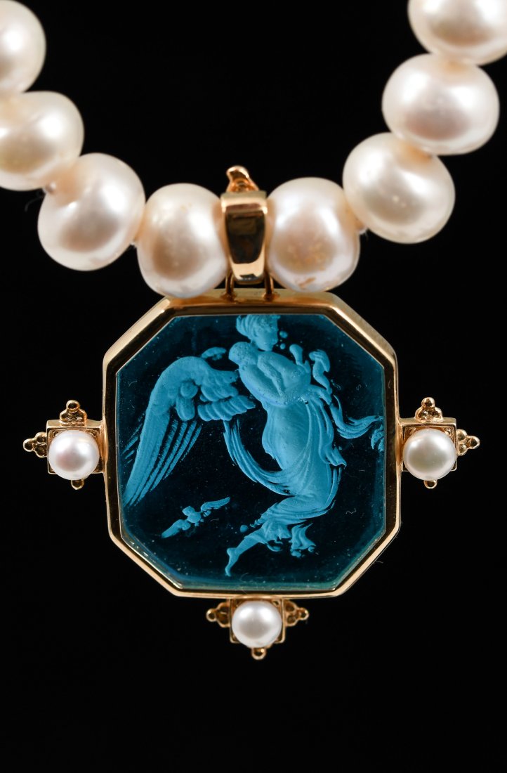 11MM FRESHWATER PEARL NECKLACE & ENHANCER (1 of 6)