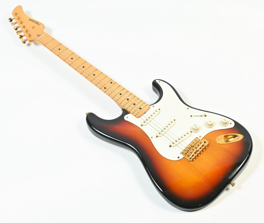 FERNANDEZ STRAT SUNBURST ELECTRIC GUITAR (1 of 9)