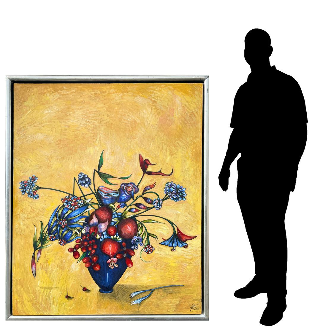 LARGE TOLLER CRANSTON STILL LIFE PAINTING (1 of 4)