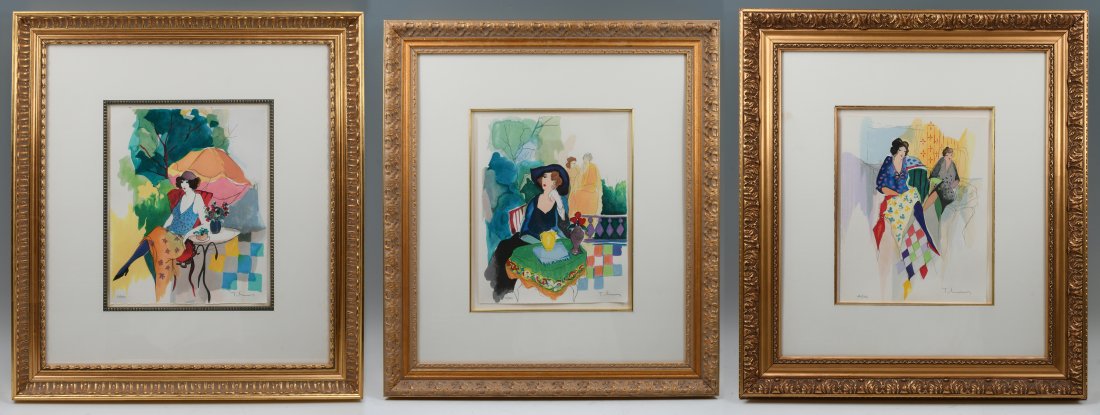 THREE TARKAY SERIGRAPHS (1 of 7)