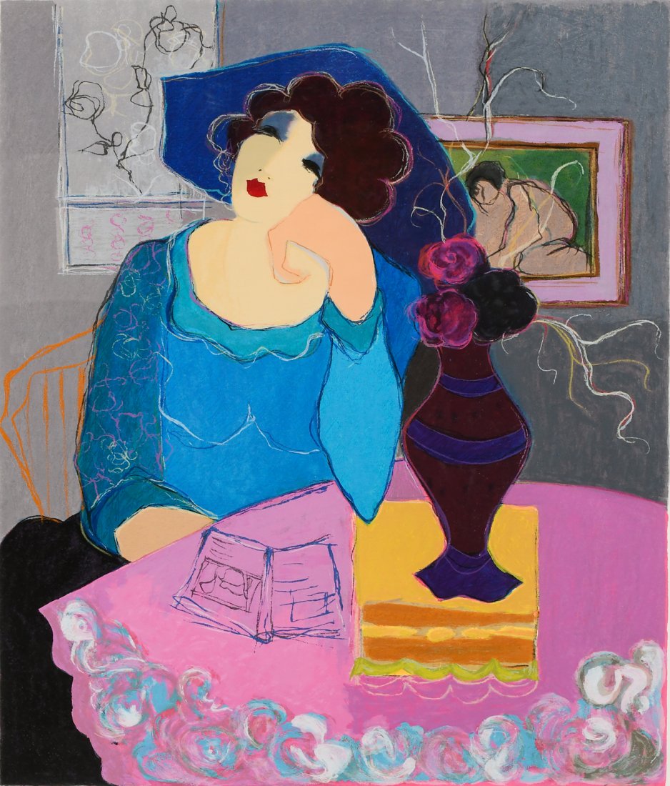 TARKAY EMBOSSED SERIGRAPH (1 of 4)