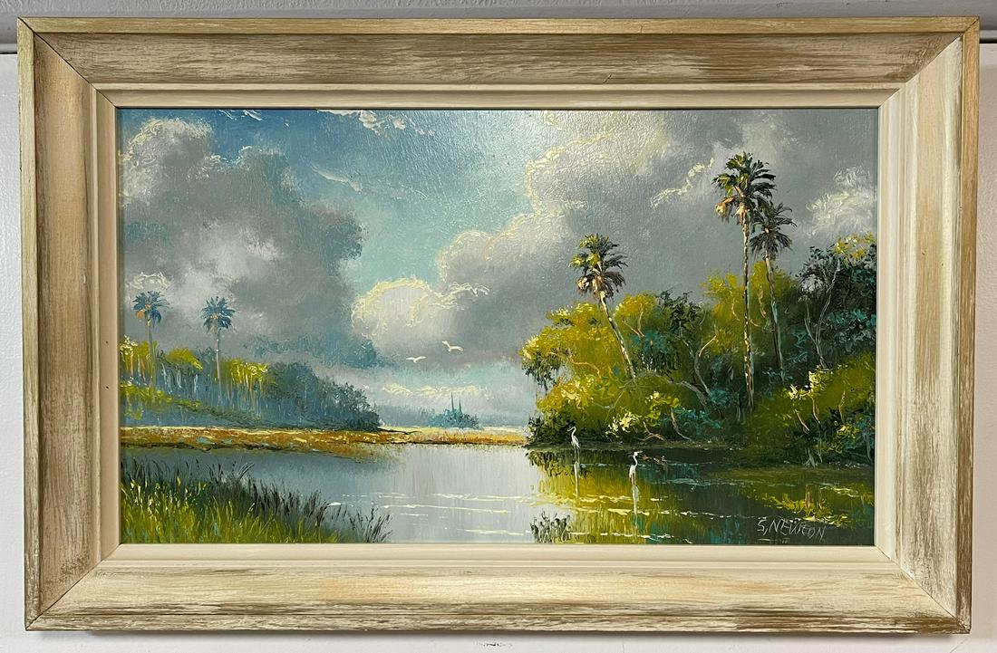 SAM NEWTON FLORIDA HIGHWAYMEN PAINTING (1 of 3)