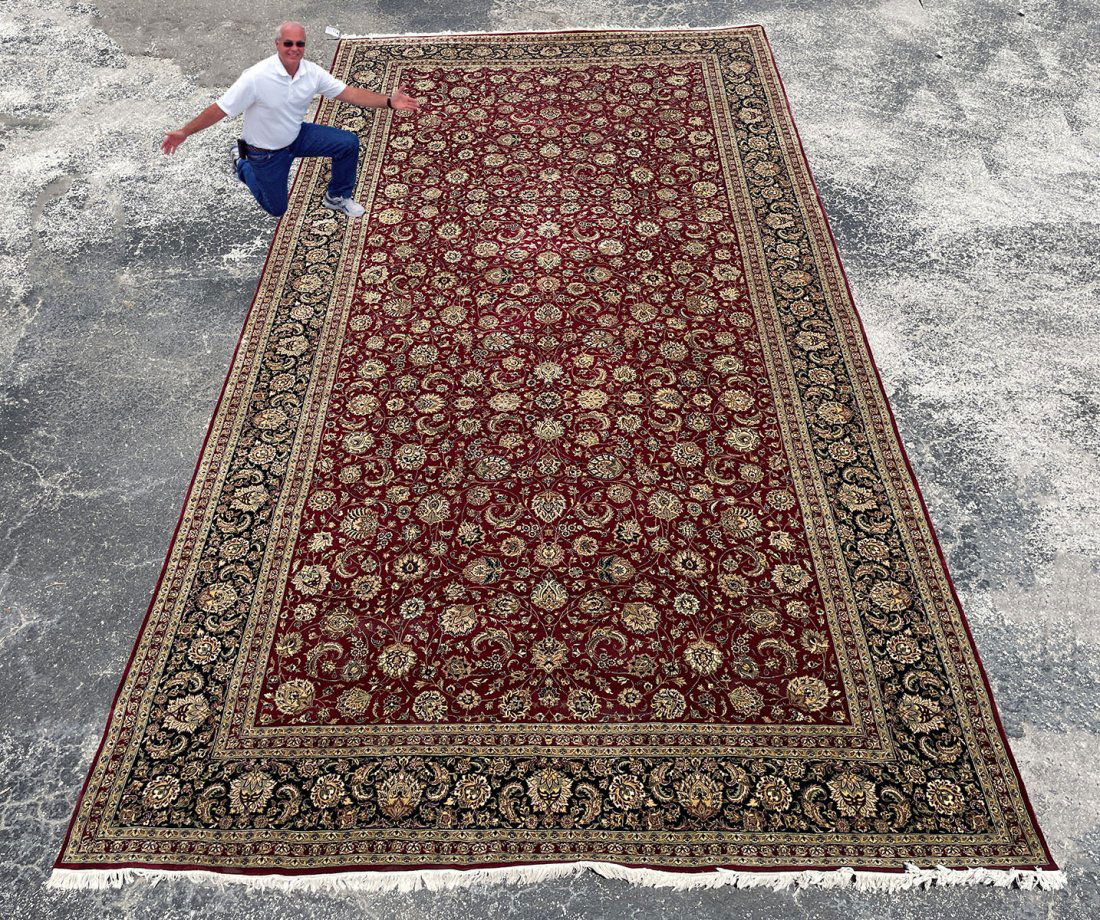 ESTATE ORIENTAL SAROUK DESIGN HANDMADE CARPET (1 of 3)
