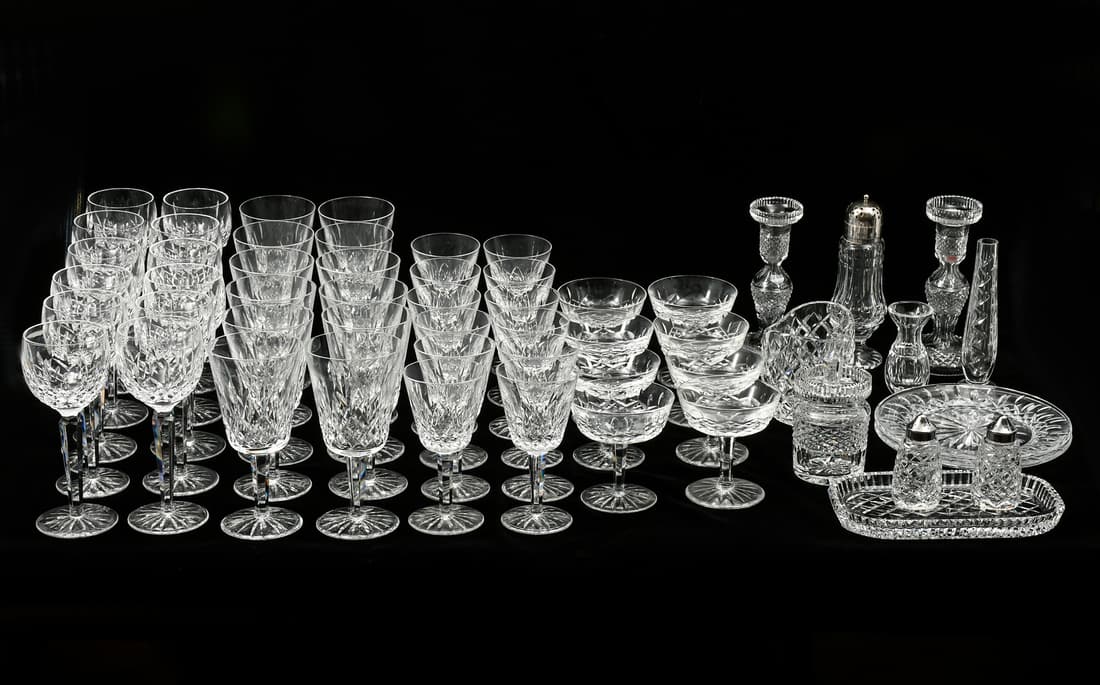 Large Waterford Crystal Collection Auction