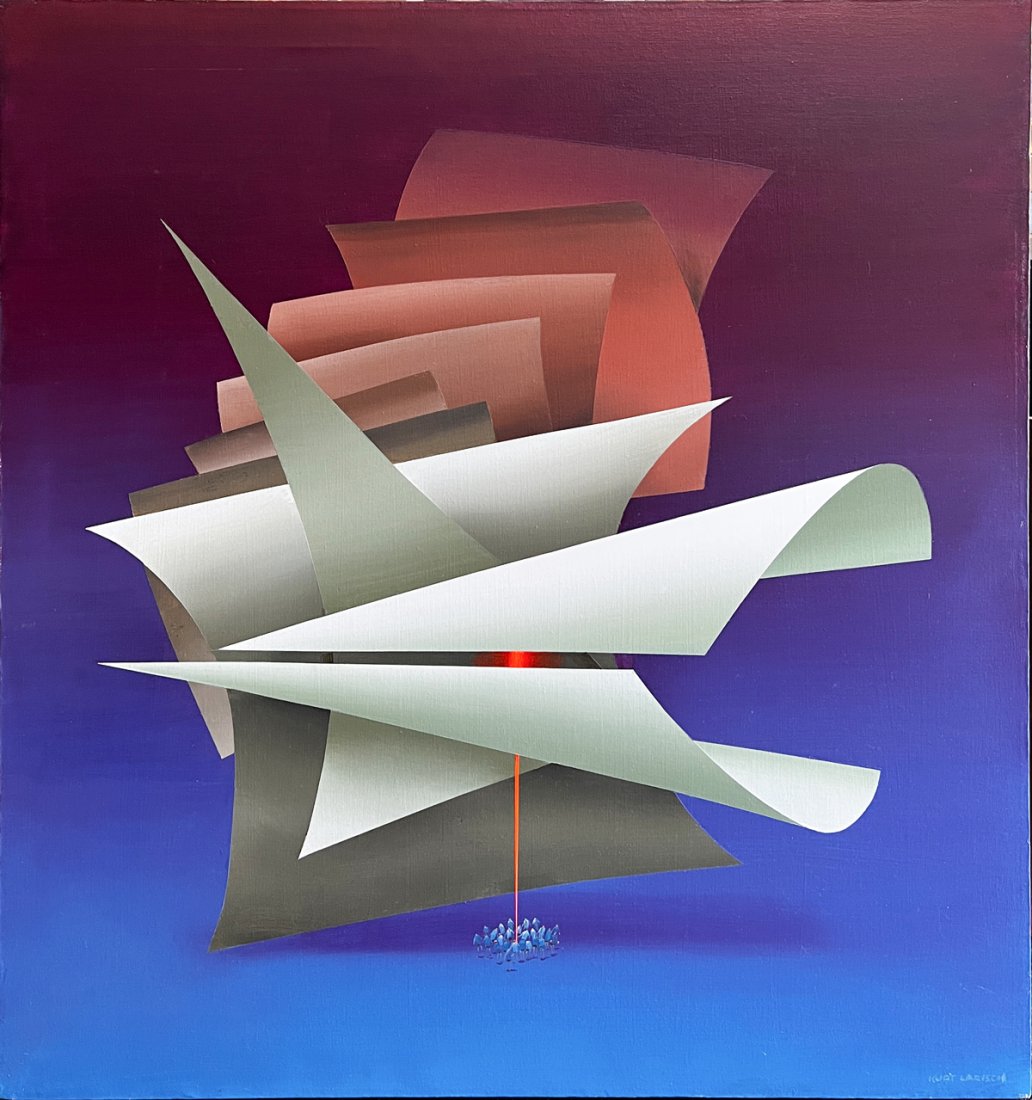 KURT LARISCH SURREAL PAINTING (1 of 1)