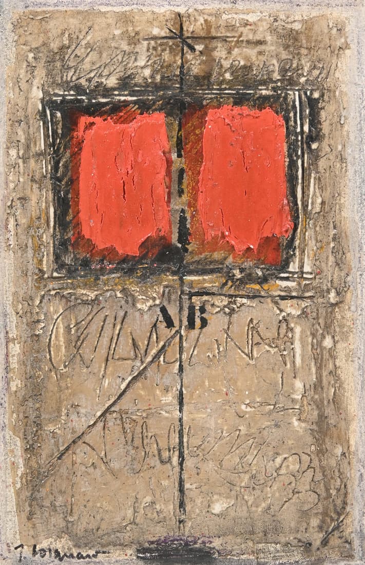 JAMES COIGNARD ABSTRACT PAINTING (1 of 4)