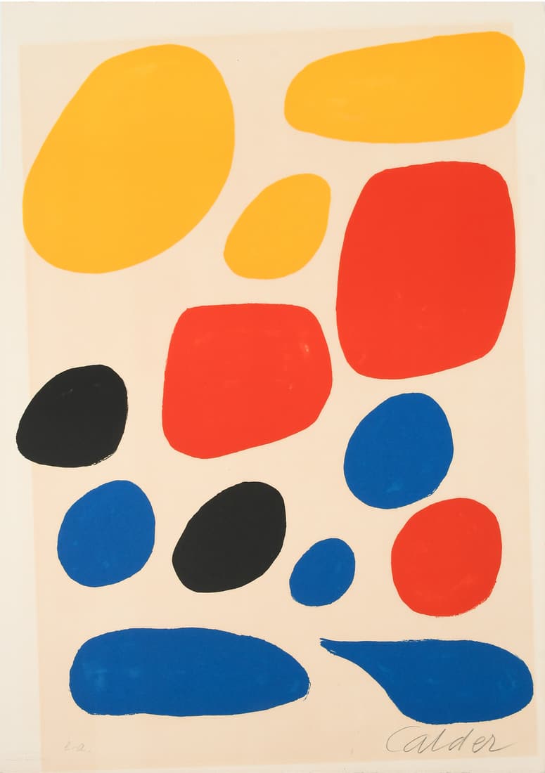 ALEXANDER CALDER ARTIST PROOF LITHOGRAPH FROM FLIG (1 of 4)