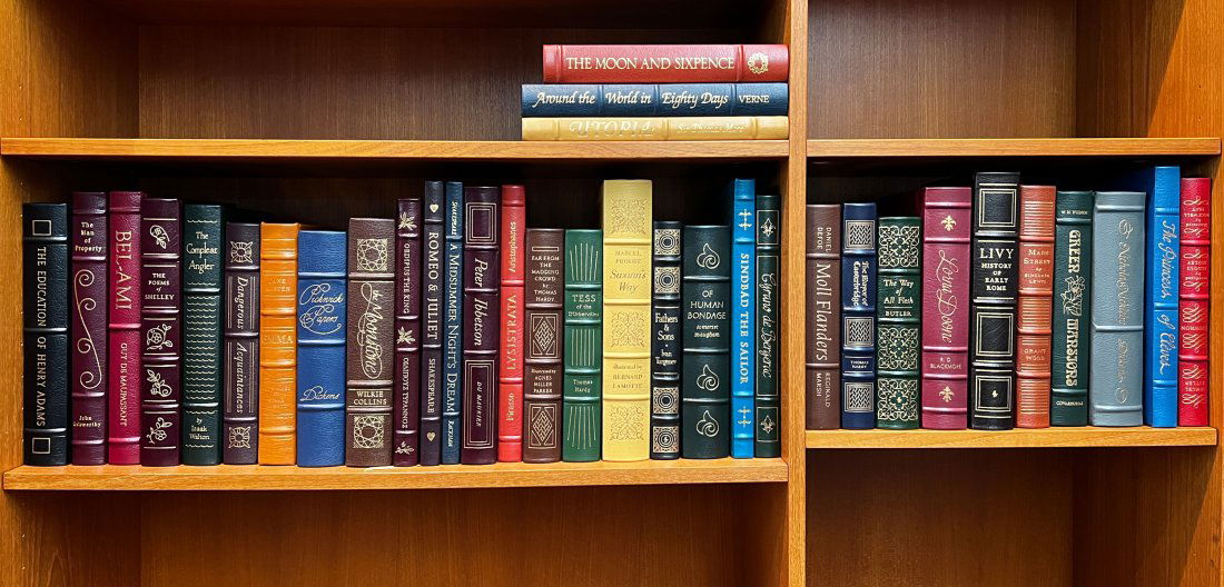 34 EASTON PRESS ''FAMOUS EDITIONS'' LEATHER BOOKS (1 of 6)