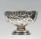 ENGLISH STERLING SILVER COMPOTE/CENTER BOWL