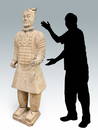 CHINESE LIFE-SIZE XIAN TERRACOTTA WARRIOR