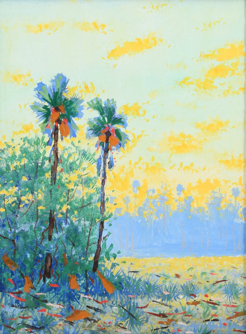 GREG BEHYMER ST JOHN'S RIVER PAINTING (1 of 3)