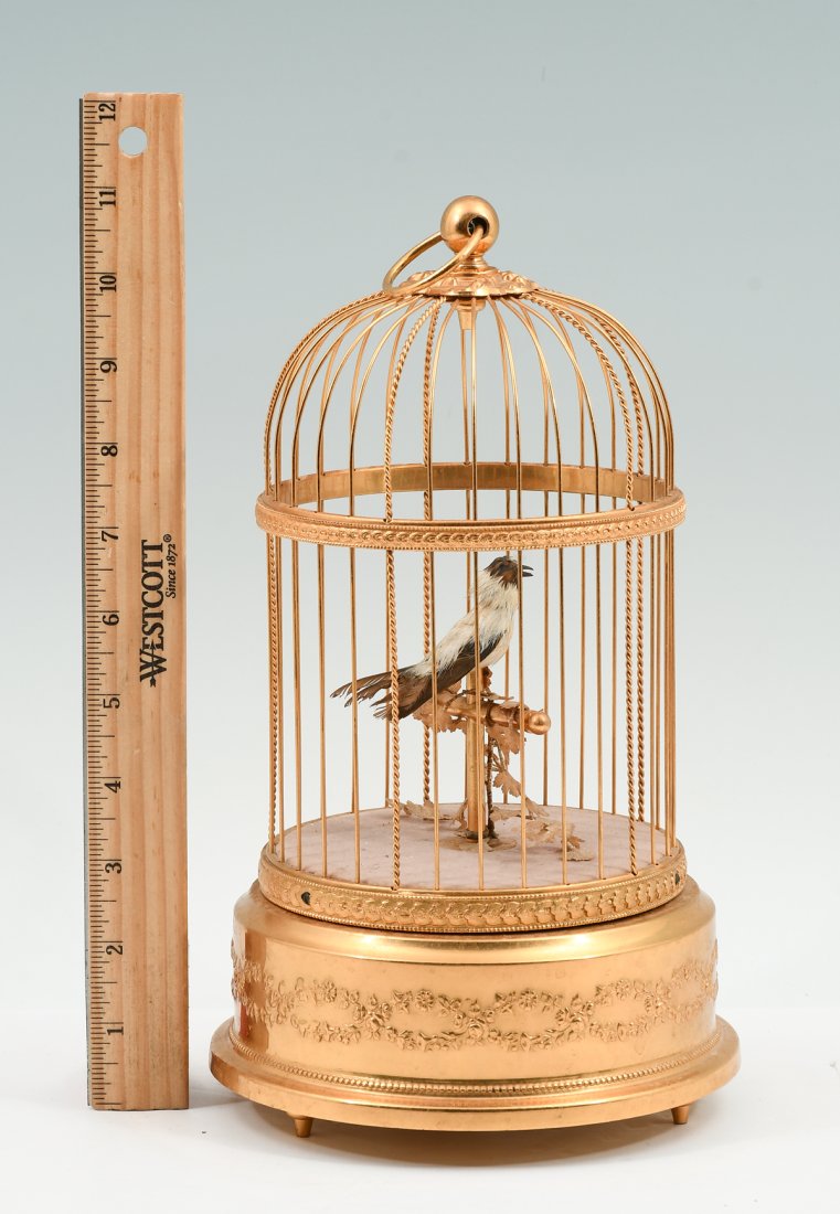 REUGE SWISS AUTOMATON BIRD MUSIC BOX (1 of 4)