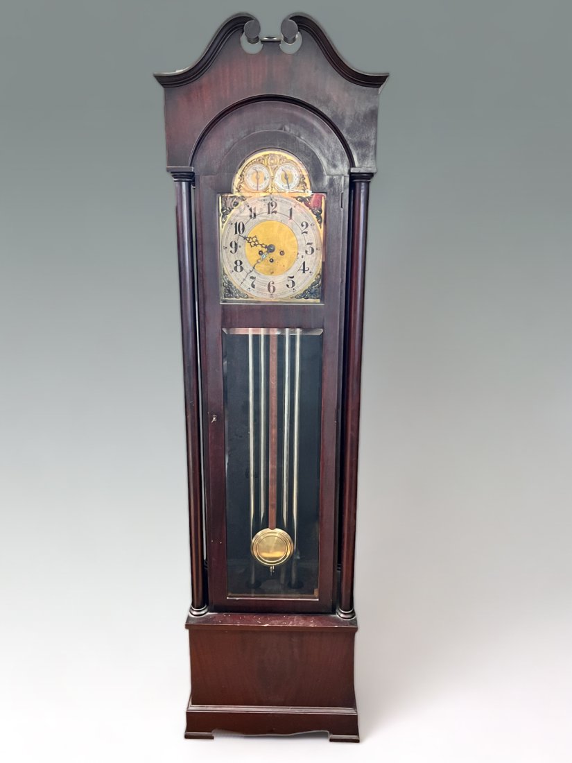 5 TUBE GRANDFATHER CLOCK (1 of 3)